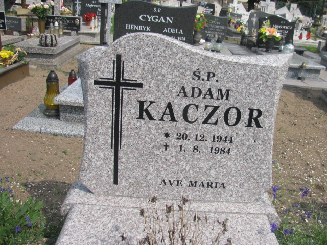 Adam Kaczor 1944 Bydgoszcz - Grobonet - Wyszukiwarka osób pochowanych