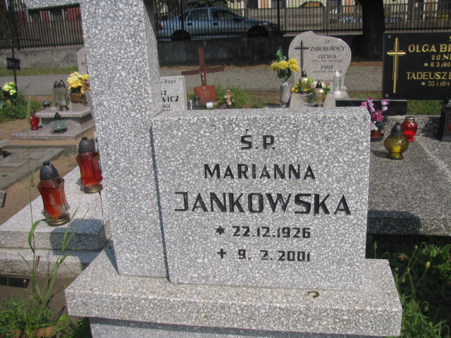 Marianna Jankowska 1926 Bydgoszcz - Grobonet - Wyszukiwarka osób pochowanych