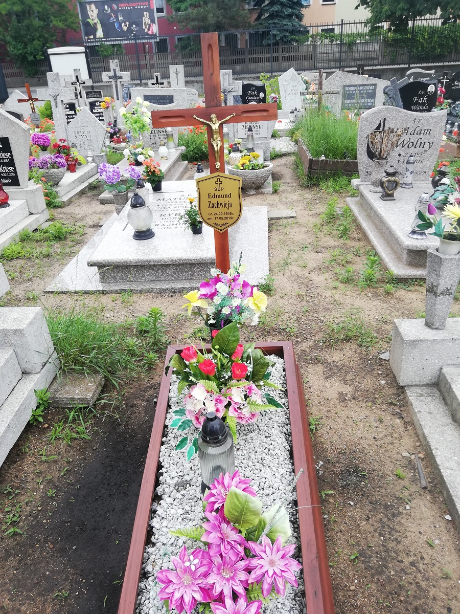 Edmund Zachwieja  1946 Bydgoszcz - Grobonet - Wyszukiwarka osób pochowanych