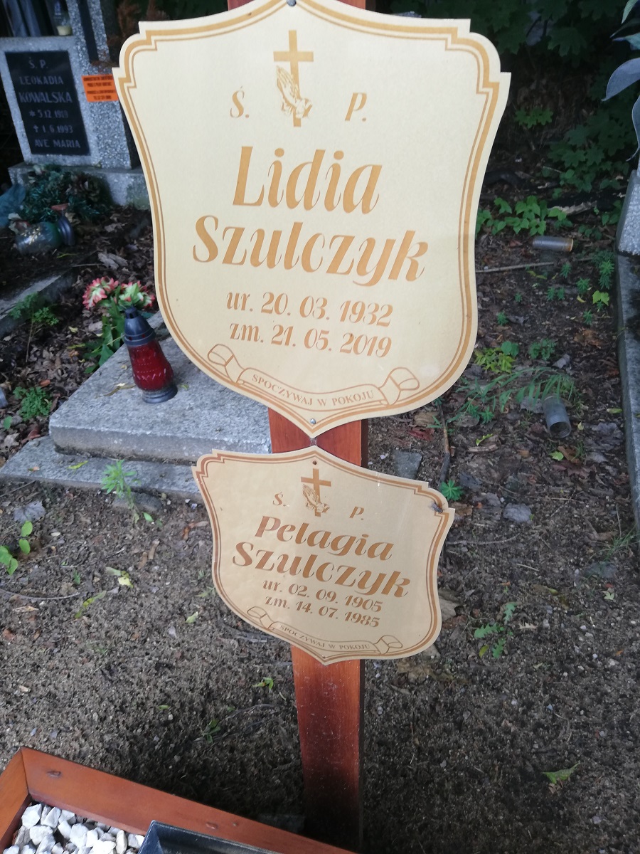 Lidia Szulczyk 1932 Bydgoszcz - Grobonet - Wyszukiwarka osób pochowanych