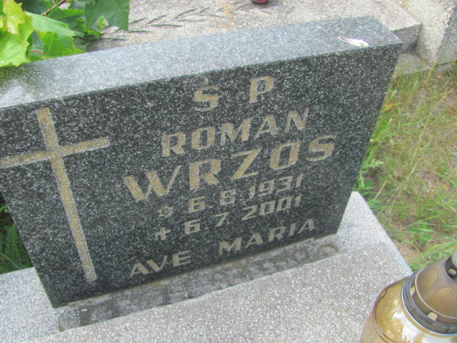 Roman Wrzos 1931 Bydgoszcz - Grobonet - Wyszukiwarka osób pochowanych
