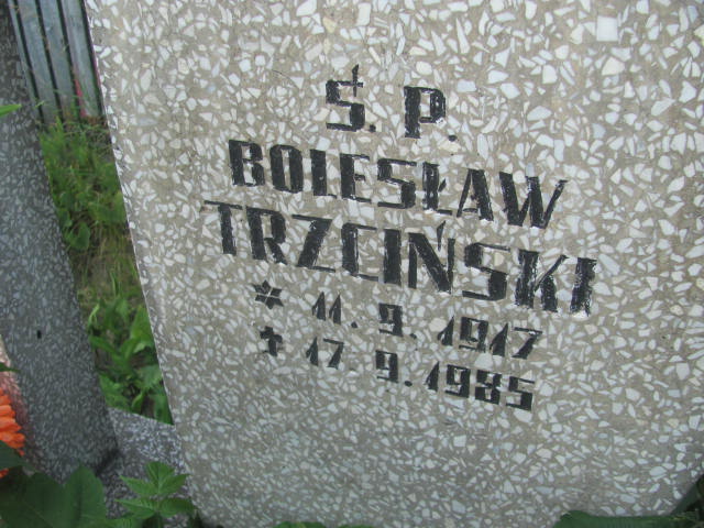 Bolesław Trzciński 1917 Bydgoszcz - Grobonet - Wyszukiwarka osób pochowanych