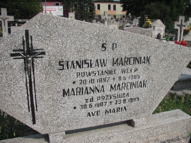 Marianna Marciniak 1907 Bydgoszcz - Grobonet - Wyszukiwarka osób pochowanych